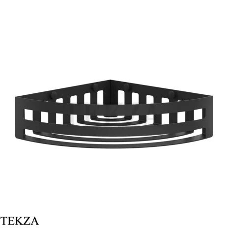 Gessi RILIEVO Полка-решетка угловая в душевую зону 59561-299, Black XL