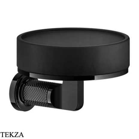 Gessi INCISO accessories Мыльница настенная, композит черный 58502-706, Black Metal