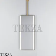 CIELO ARCADIA ARGO Телескопическое зеркало подвесное с подсветкой ARSPL BZ, Brushed Bronze