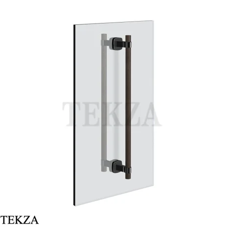 Gessi Jacqueline Полотенцедержатель для крепления на стекло, 45 см 77735-706, black хром глянец