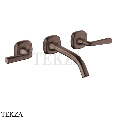 Dornbracht COYA Смеситель для раковины на 3 отв. 190, внешняя часть 36712414-43, Dark Bronze сатинированный
