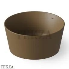 Dea Design Round Ванна отдельностоящая круглая D130 Solid Surface DD8626 1300 1, Dark Camel №1