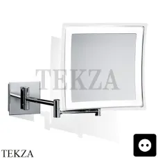 Decor Walther BS 85 Touch Косметическое зеркало, 5х увеличение, от сети 0121800, хром глянец