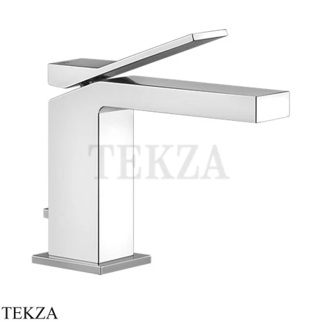 Gessi RETTANGOLO K Смеситель для раковины с донным клапаном 53001-031, хром глянец