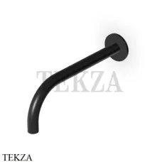 Zucchetti Helm Излив для ванны настенный 23.0 см Z92245.XP81, brushed total black