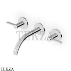 Zucchetti Isy22 Смеситель для раковины 175, внешняя часть ZIS3640, хром глянец