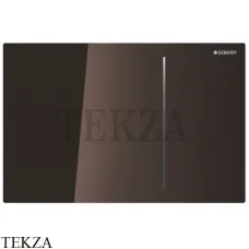 Geberit Sigma70 Клавиша смыва пневматическая  для Sigma 12 см (UP320), стекло, цвет умбра Geberit Sigma70 Клавиша смыва пневматическая  для Sigma 12 см (UP320), стекло, цвет умбра