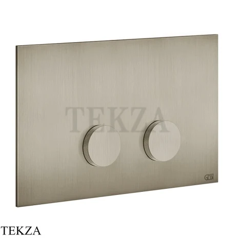 Gessi ANELLO Клавиша смыва для инсталляции SANIT, Villeroy&Boch 54631-149, Finox Brushed Nickel