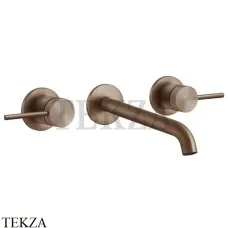 Gessi 316 TRAME Смеситель для раковины 18-20, внешняя часть 54394-708, Copper Brushed