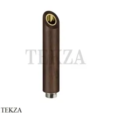 Gessi Душевая лейка Kneipp из розового дерева 32929-246, Gold PVD