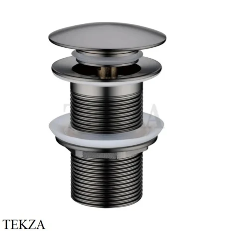 Boheme Донный клапан для раковины, автомат клик-клак 612-SGM, shine gun metal