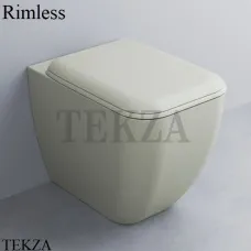 Cielo SHUI Comfort Унитаз приставной без ободка, сиденье с микролифтом SHCOVAKTR PM, Pomice