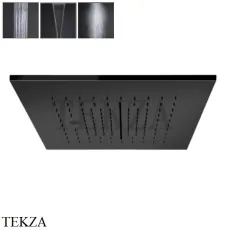 Gessi MINIMALI Накладная душевая панель 350x350, 3 функции 57875-706, Black Metal