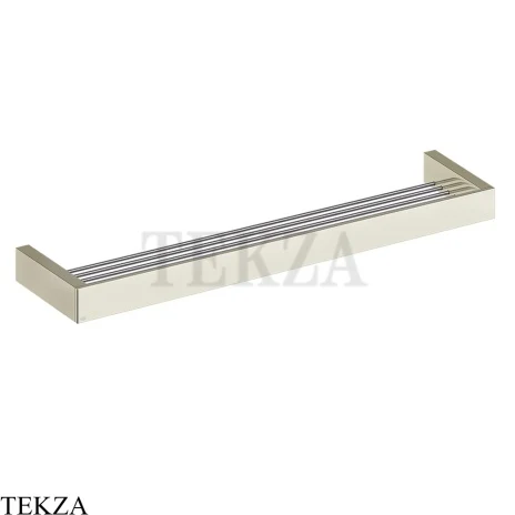 Gessi Rettangolo Решетка-полка в душевую зону 60 см 20949-720, Nickel PVD