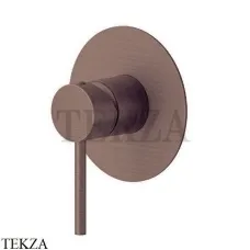 Newform XT Смеситель для душа 1 поток, внешняя часть, 4275E.59.067, PVD Br. Copper Bronze