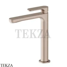 Newform Linfa II Смеситель для раковины высокий, без гарнитуры 69414.M0.072, Copper Satin