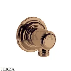 Gessi VENTI20 Вывод воды для душевого шланга 65169-726, Warm Bronze Br.