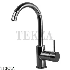 FIMA Carlo Frattini Spillo UP Смеситель для раковины, с гарнитуром F3041CN, Black chrome