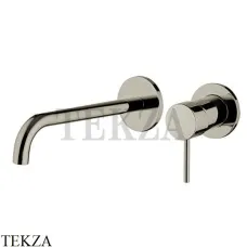 FIMA Carlo Frattini Spillo UP Смеситель для раковины, внешняя часть F3051NZX9SN, Brushed nickel
