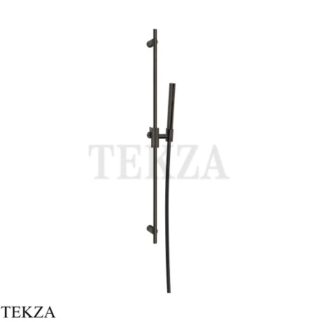 Gessi ANELLO Штанга в комплекте с душевой лейкой 63484-187, Aged Bronze