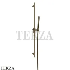 Gessi INGRANAGGIO Штанга в комплекте с душевой лейкой 63584-713, Antique Brass