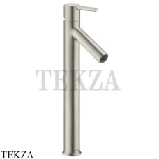 Axor Starck 250 Смеситель для раковины рычаговый, с донным клапаном 10103800, нержавеющая сталь