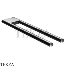 Keuco Edition 400 Полотенцедержатель двойной неповоротный 11519130000, Хром черный шлифованный Keuco Edition 400 Полотенцедержатель двойной неповоротный 11519130000, Хром черный шлифованный