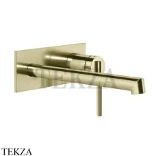 Gessi INGRANAGGIO Смеситель для раковины длинный, внешняя часть 63589-710, Brass PVD