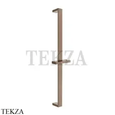 Gessi Rettangolo shower Штанга для ручной лейки с держателем 20144-708, Copper Brushed PVD