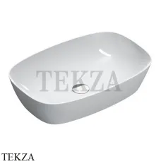 Catalano Alvea Раковина накладная, без перелива 0622600001, белый глянцевый