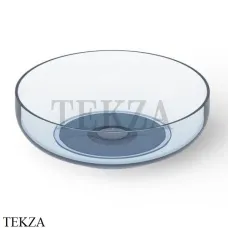 Dea Design Washbasins Раковина настольная D40 см Glasstech DD9101 400 R7, Royal Blue R7