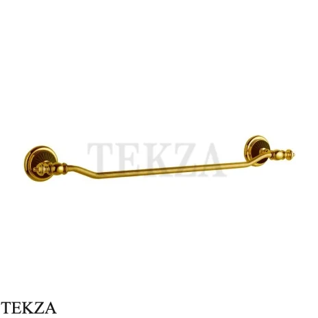 Boheme Palazzo Полотенцедержатель штанга 61 см 10152, золото глянец, тёмный керамический декор