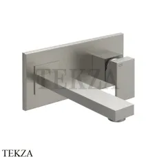 Gessi Rettangolo Смеситель для раковины средний, внешняя часть 44836-149, Finox Brushed Nickel