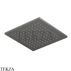 Zucchetti Верхняя душевая лейка 20х20 для кронштейна Z94268.C50, metal black