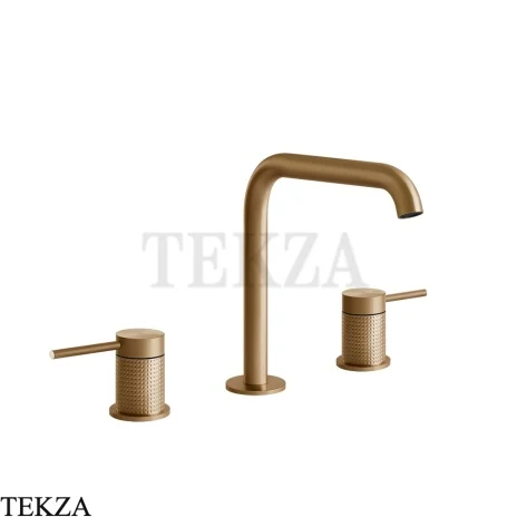 Gessi 316 CESELLO Смеситель для раковины, без сливного гарнитура 54412-726, Warm Steel Brushed PVD