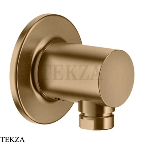 Gessi INCISO SHOWER Вывод воды для душевой лейки 58169-726, Warm Steel Br. PVD