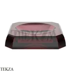 Decor Walther Kristall STS Мыльница настольная хрусталь 0931697, Rich Burgundy