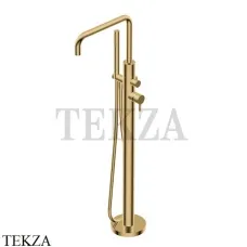 Ritmonio Diametro35 S Смеситель для ванны напольный, внешняя часть PR52DB201 GOX, Brushed Gold