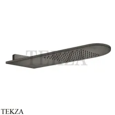 Gessi 316 SHOWER Верхний душ настенного крепления 45163-707, Black Metal Brushed Gessi 316 SHOWER Верхний душ настенного крепления 45163-707, Black Metal Brushed