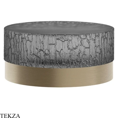 Gessi Incastri Мыльница настольная, Light smoke 75425-149, нерж. сталь Brush / никель Brushed