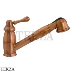 Migliore Maya Смеситель для кухни с выдвижной лейкой 18292, медь