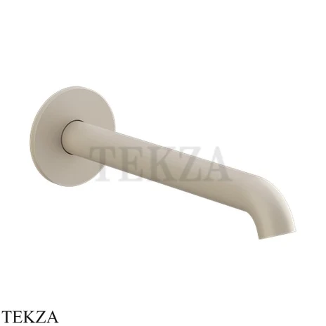 Gessi Origini NEUTRAL Излив для раковины на стену средний 66102-273, Matte Greige