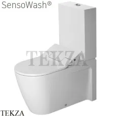 Duravit Starck 2 Унитаз комбинированный 2129590000, для сиденья SensoWash, белый глянец
