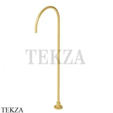 Zucchetti Helm Излив для раковины напольный Z92160.XP41, brushed gold PVD