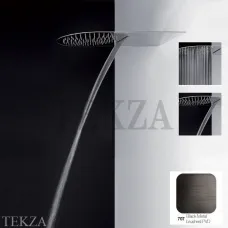 Gessi Private Wellness TREMILLIMETRI Верхний душ, 2 функции 33073-707, Black Metal Brushed