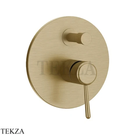 Gessi Goccia Смеситель для душа, 2 потока, внешняя часть 44678-726, Warm Bronze Br. PVD