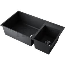 Omoikiri Tedori 85-2-U Кухонная мойка Tetogranit две большие чаши 4993940 черный