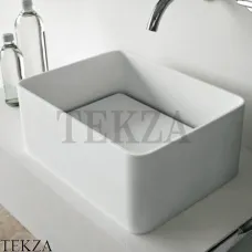 KOS LAB 03 Раковина накладная, без перелива Cristalplant® 7L033BI, белый матовый