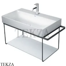 Duravit DuraSquare Подвесная металлическая консоль 0031124600 для раковины, черный матовый
