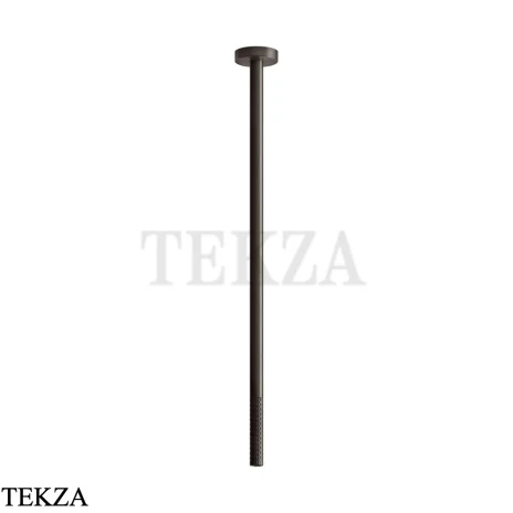 Gessi 316 MECCANICA Излив для раковины потолочный под размер 54296-707, Black Metal Brushed PVD